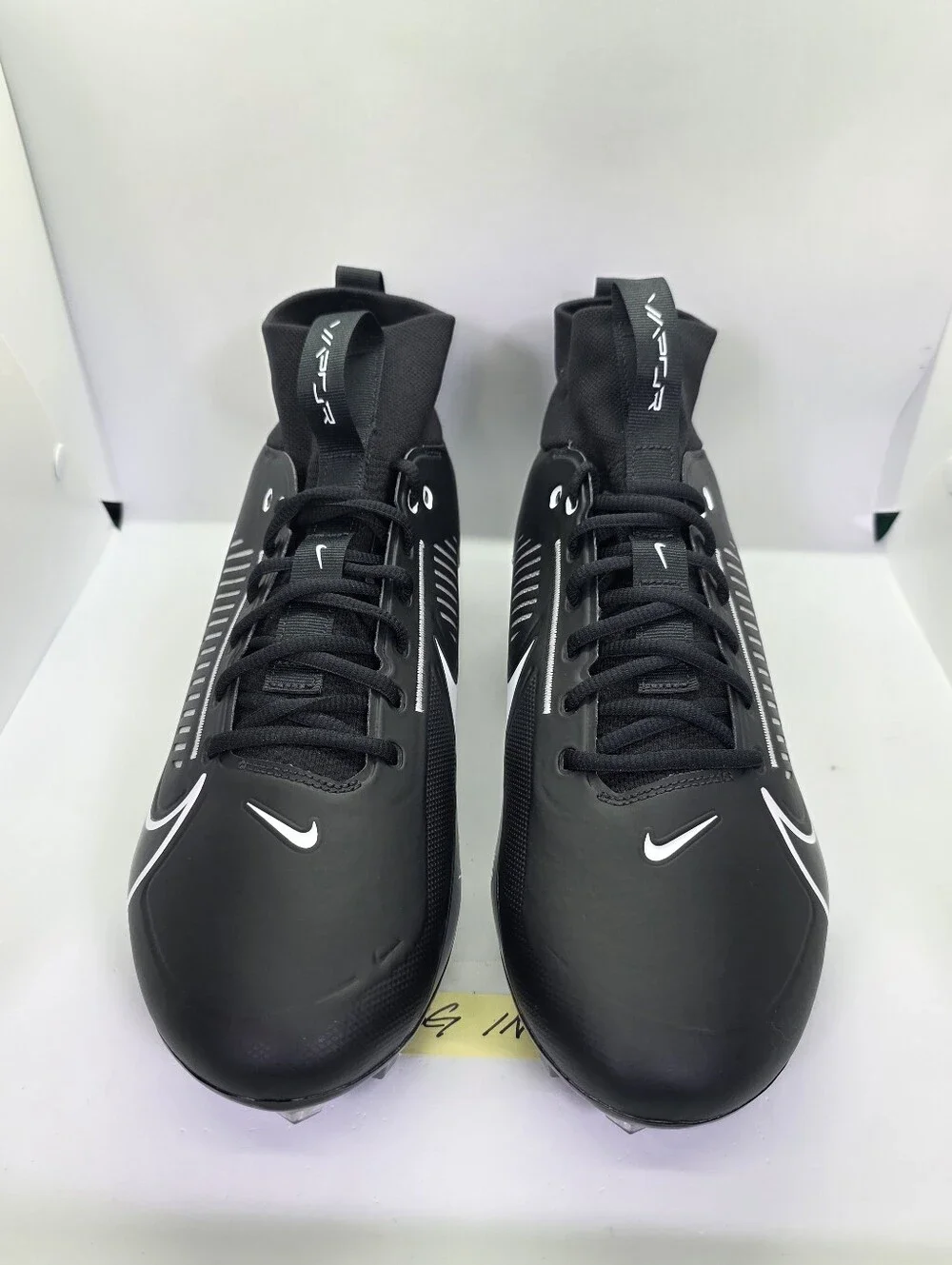NEW Nike Vapor Edge Pro 360 2 Football Cleats Men's Size 14 Blk / Wht DA5456-010